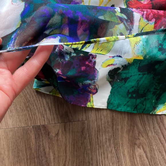 EUC Floral Strapless Dress by RACHEL Rachel Roy - Picture 3 of 12